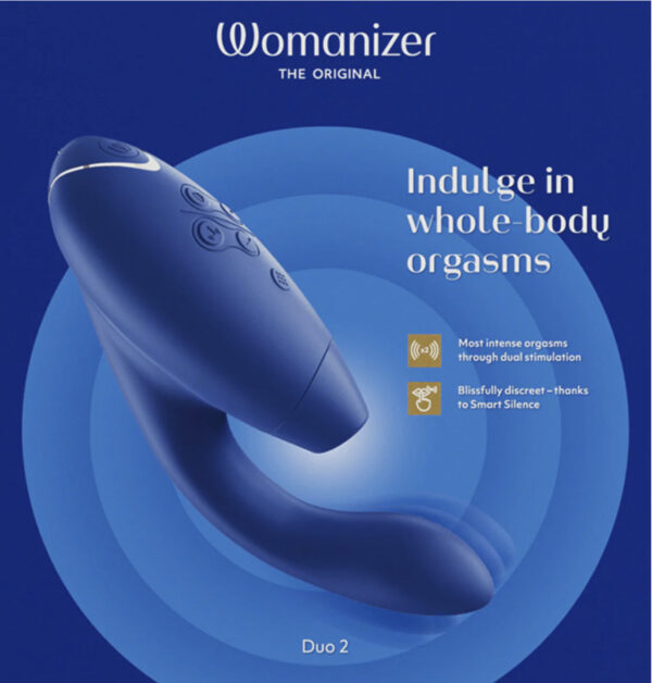 Womanizer Duo 2 Dual-Stimulator für Klitoris und G-Punkt