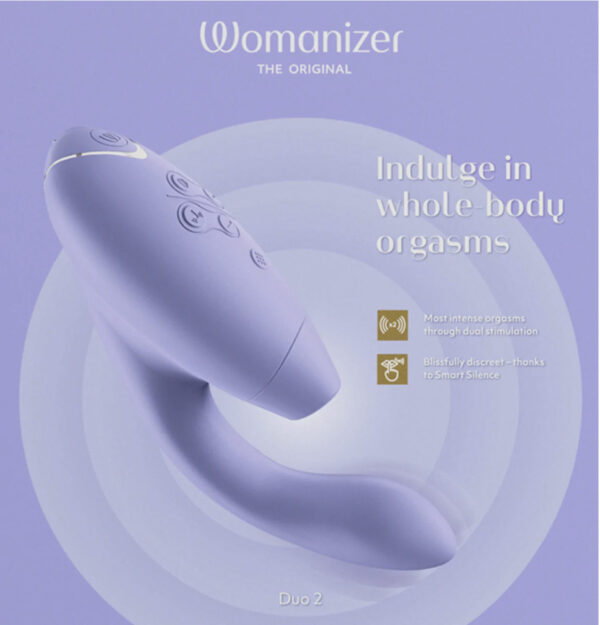 Womanizer Duo 2 Dual-Stimulator für Klitoris und G-Punkt