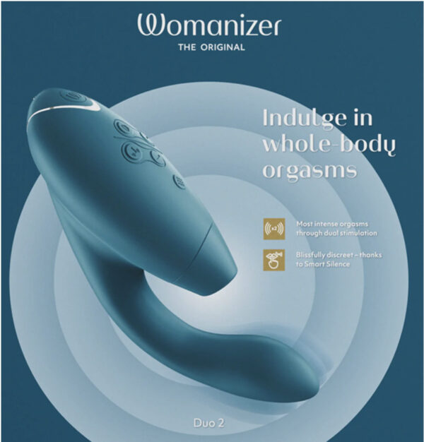 Womanizer Duo 2 Dual-Stimulator für Klitoris und G-Punkt