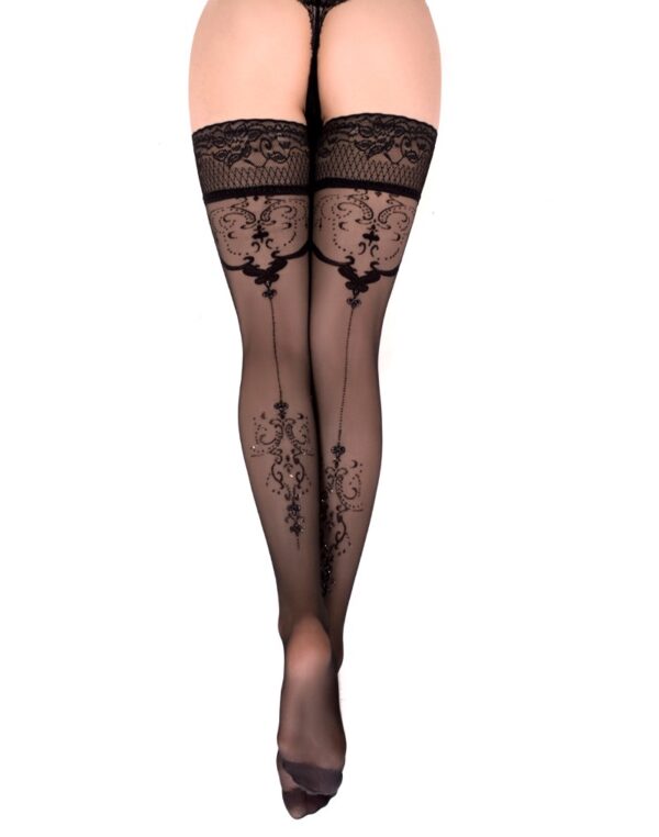Ballerina Fantasy Hold Ups Strümpfe (S/M)