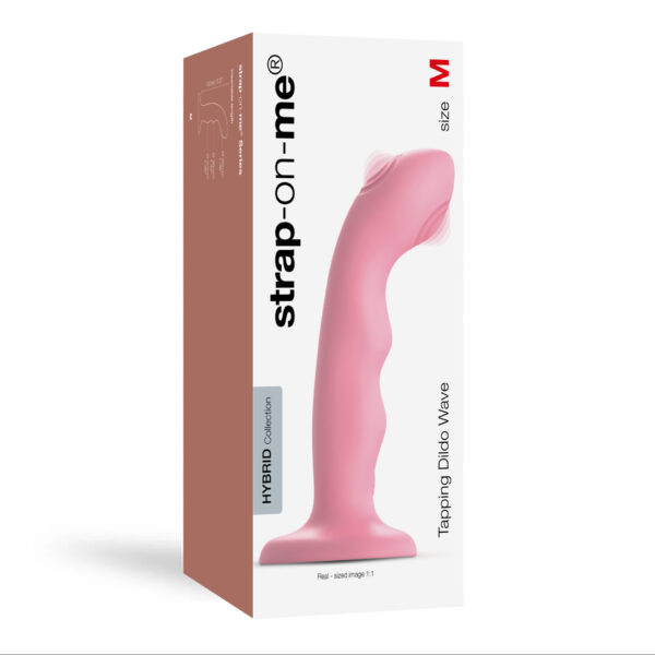 TAPPING DILDO WAVE FAKE Corail recto