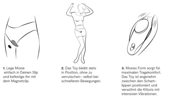 We-Vibe Moxie+ Black – Bild 3