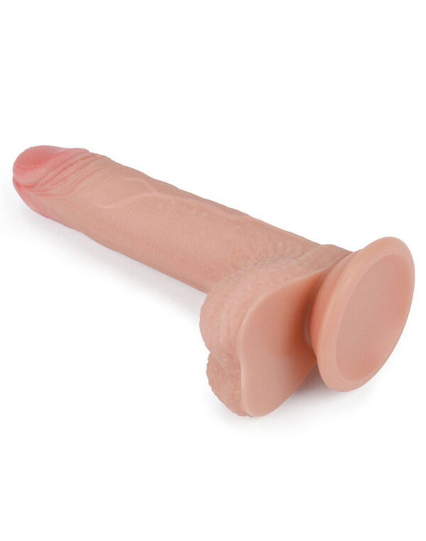 Lovetoy Zweischichtiger Silikon Dildo 18 cm – Bild 4