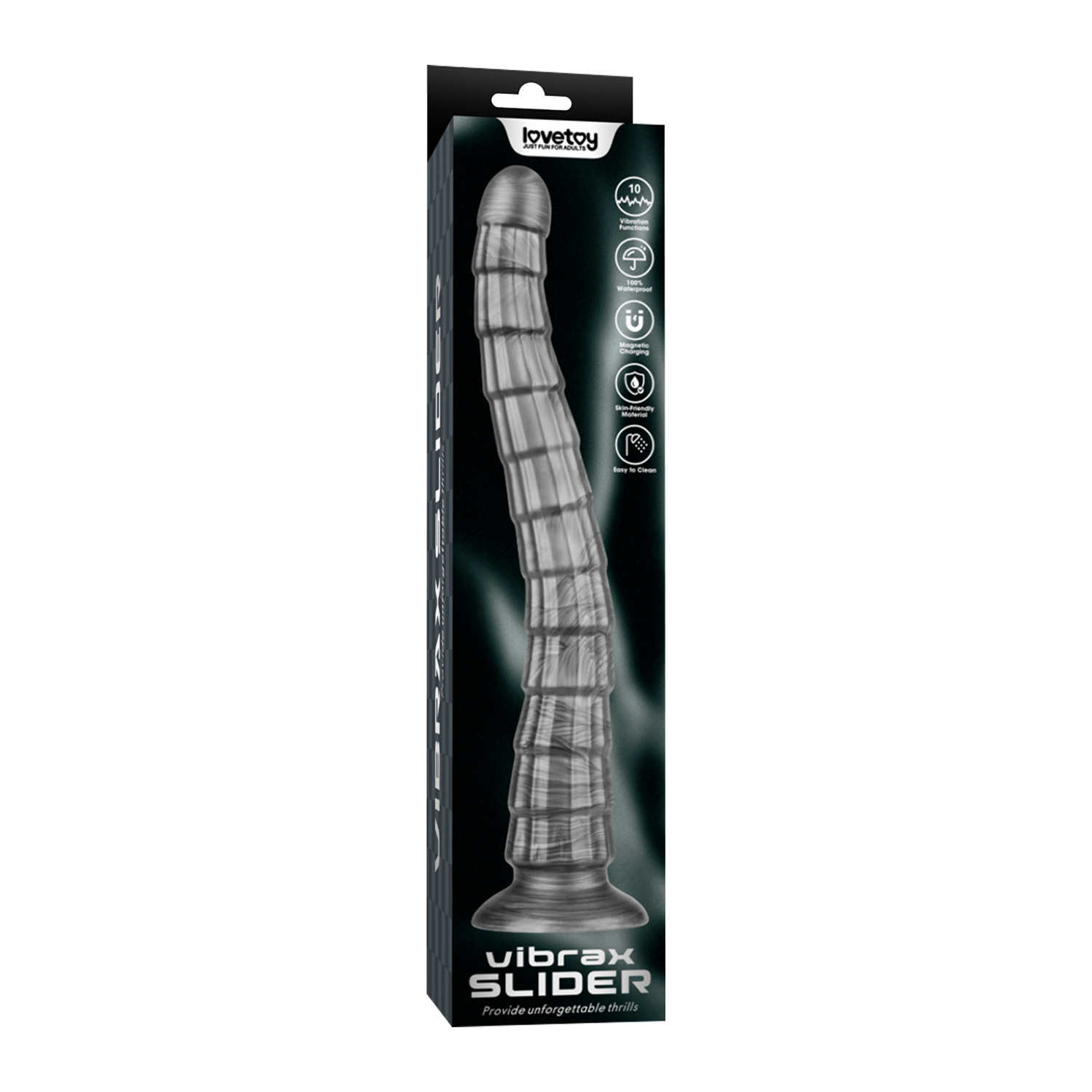 10146 04 Lovetoy 14,5" King Sized Vibrating Vibrax Slider – Bild 7