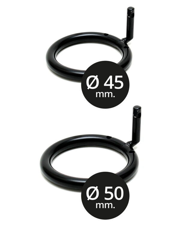 Rimba Metal Male Chastity Device with Padlock – Bild 3