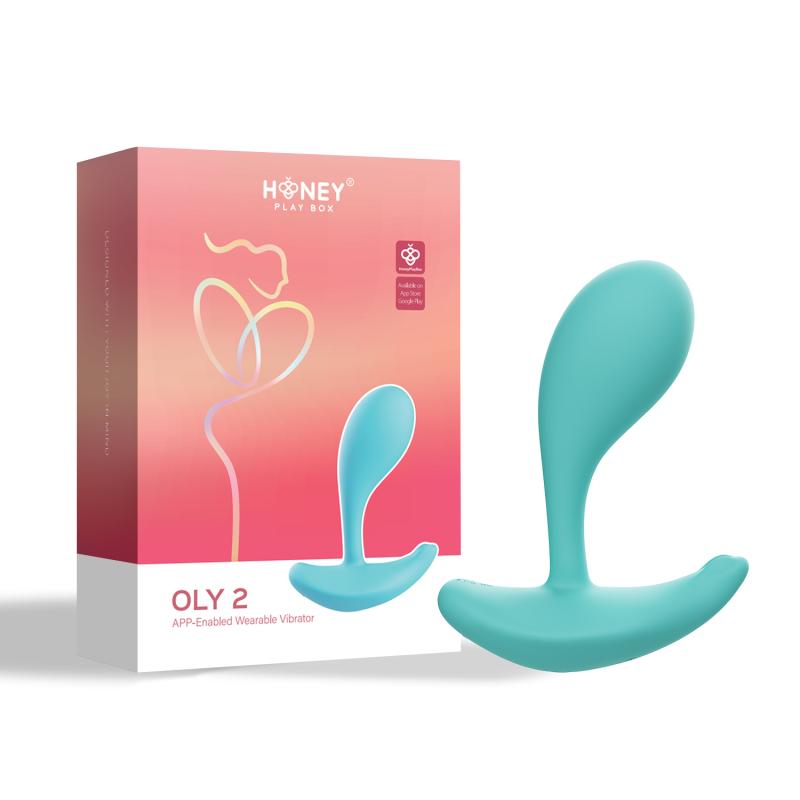 116911 turquoise Honey Play Box OLY 2 GPunkt Vibrator mit App Türkis – Bild 5