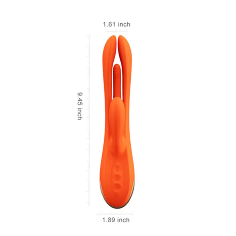 e35614 5 Honey Play Box Terri Rabbit Vibrator Orange – Bild 6