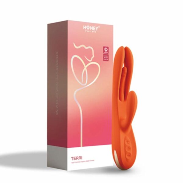 Honey Play Box Terri Rabbit Vibrator Orange – Bild 7
