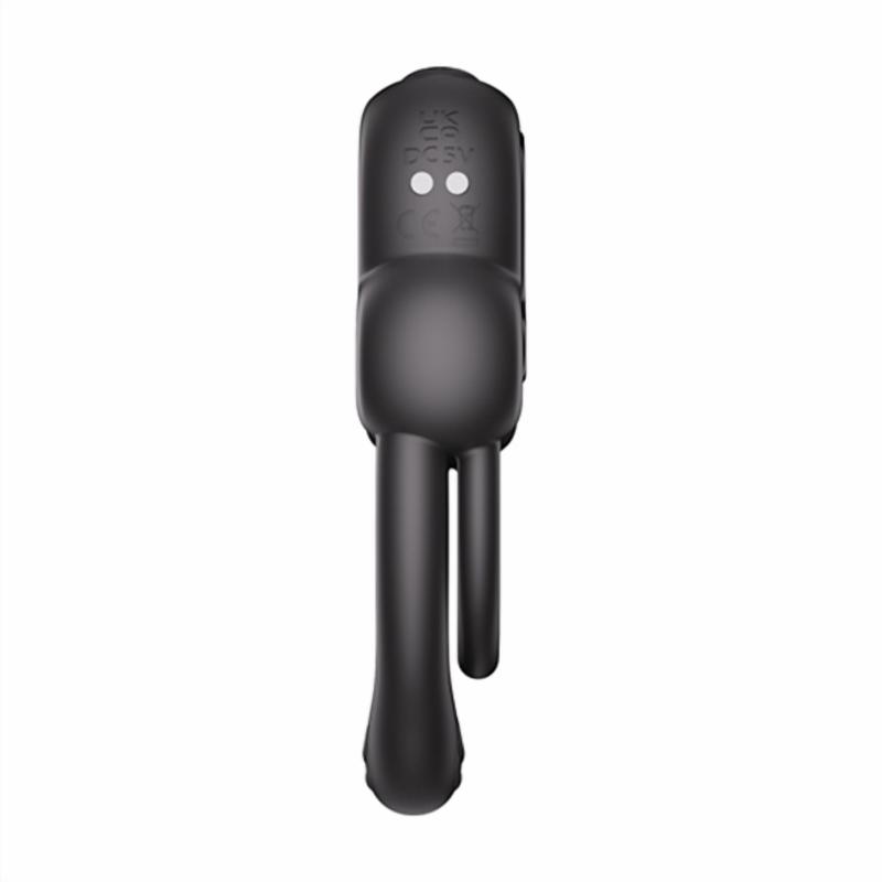 e35621 2 Honey Play Box Anello Vibrating Double Cock Ring Black – Bild 2