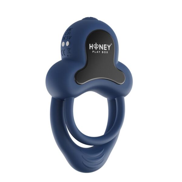 Honey Play Box Anello Vibrating Double Cock Ring Blue – Bild 2