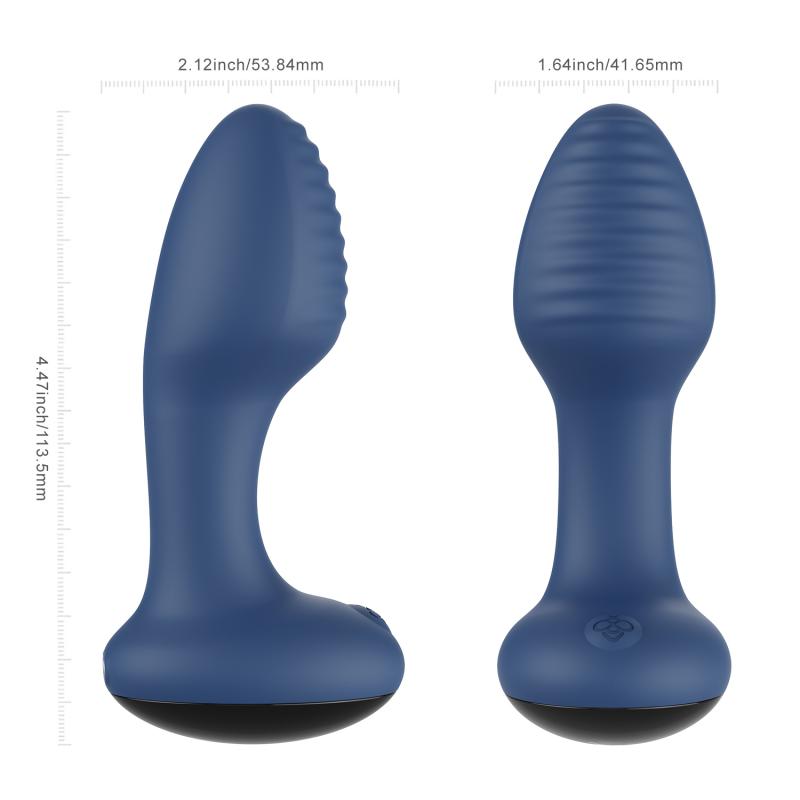 e35626 4 Honey Play Box Frenzy Rotating Anal Vibrator Blue – Bild 5