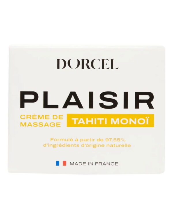 Dorcel Plaisir Tahiti Monoï Massagecreme (150 ml) – Bild 3