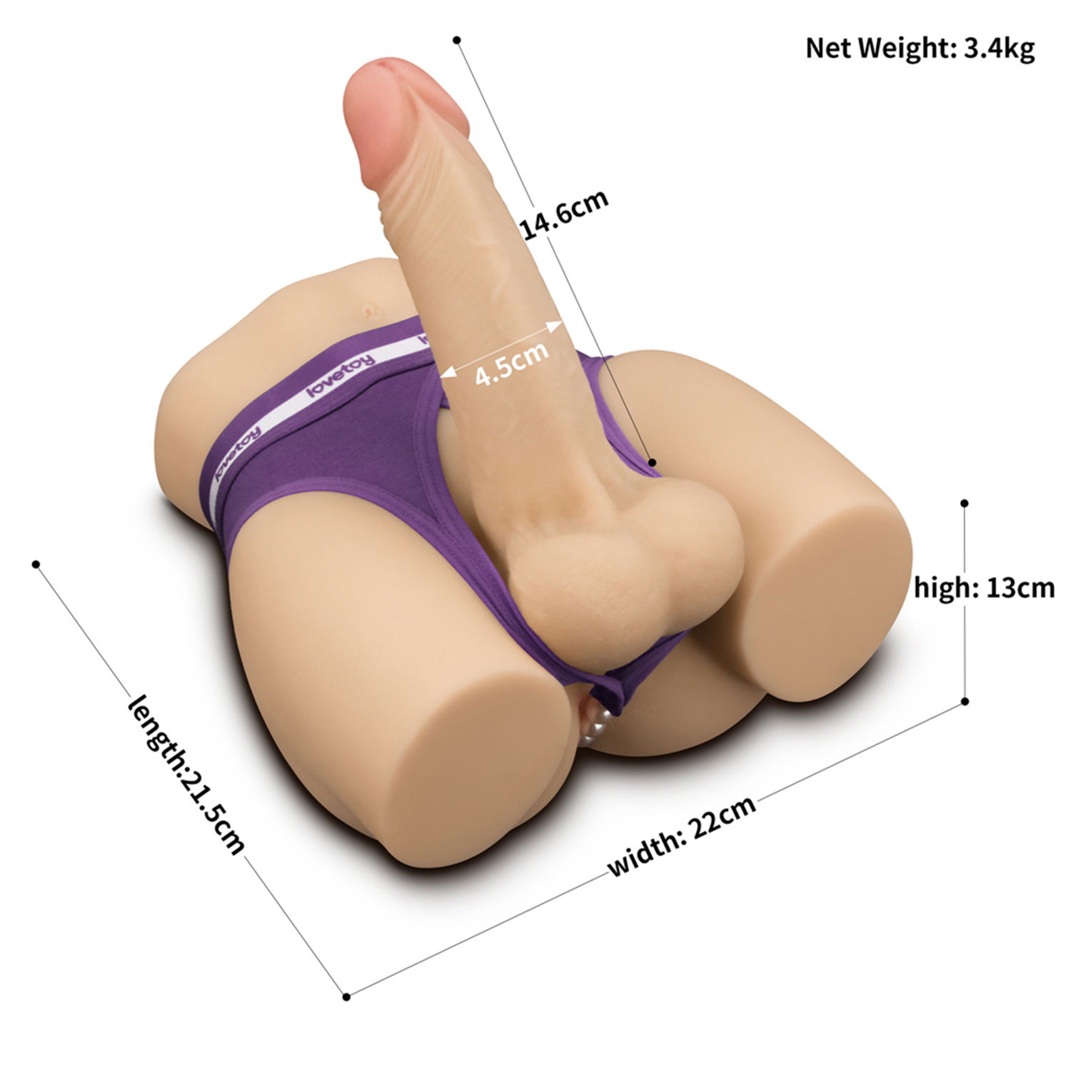 10134 07 Lovetoy Streetgirls 14 mit biegsamem Dildo – Bild 6