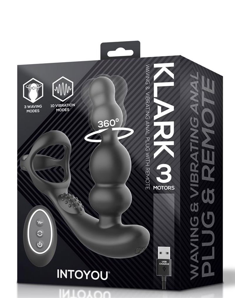 11719 02 Intoyou Waving & Vibrating Anal Plug mit Fernbedienung – Bild 5