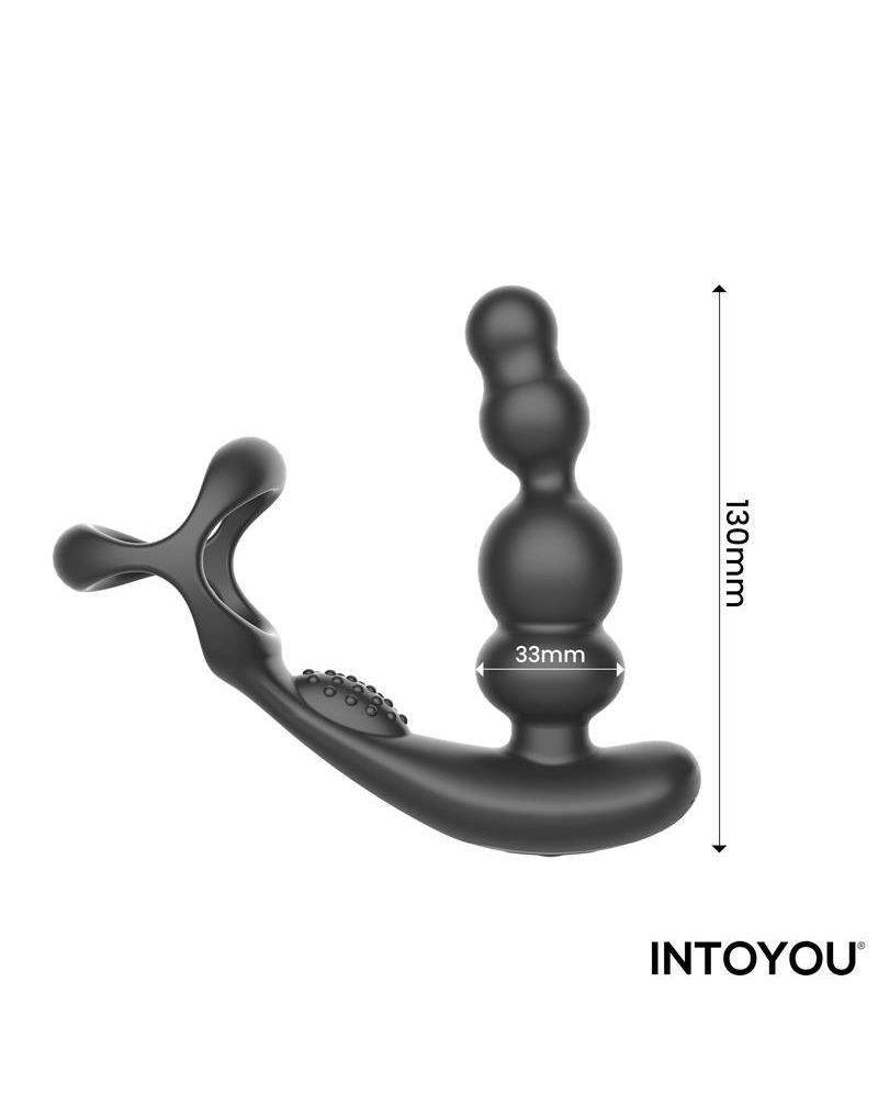 11719 06 Intoyou Waving & Vibrating Anal Plug mit Fernbedienung – Bild 3