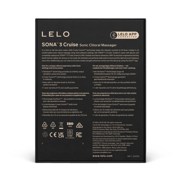 Lelo Sona 3 Cruise mit App Steuerung – Bild 5