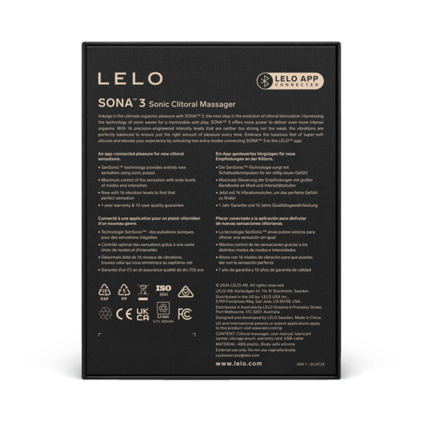Lelo Sona 3 Sensonic mit App Steuerung – Bild 5
