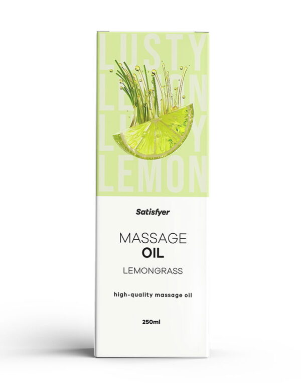 Satisfyer Massage Oil Lemongrass (250 ml)