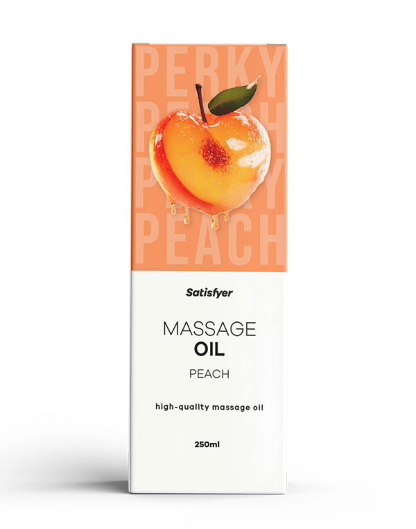 Satisfyer Massage Oil Peach (250 ml)