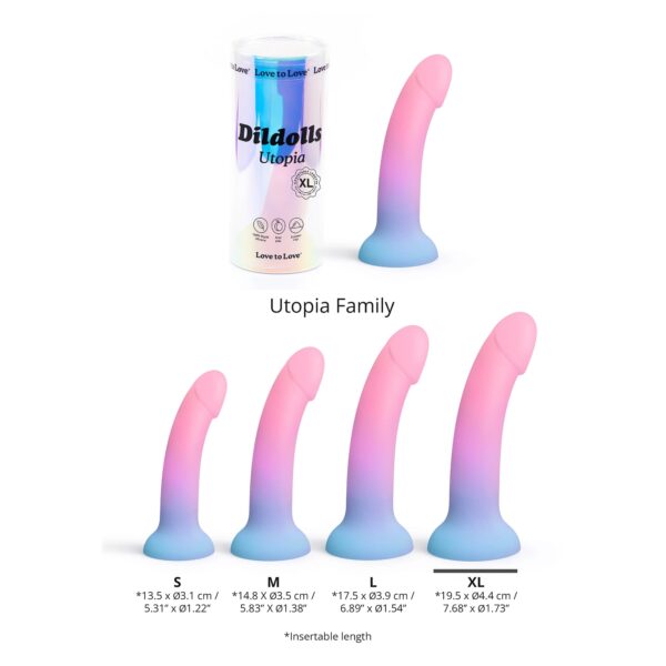 Love to Love Dildolls Utopia (XL) – Bild 3