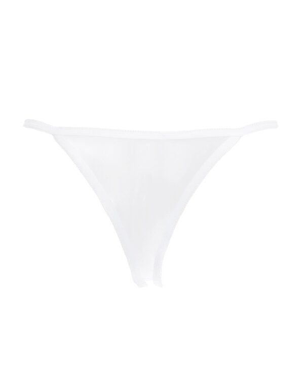 Amorable by Rimba String mit Schmetterlingsmotiv Weiss Einheitsgrösse – Bild 5