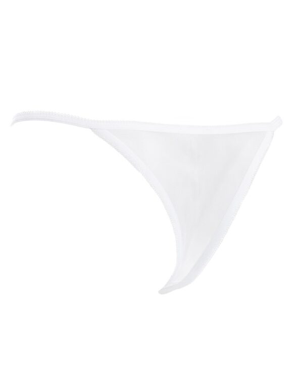 Amorable by Rimba String mit Schmetterlingsmotiv Weiss Einheitsgrösse – Bild 6