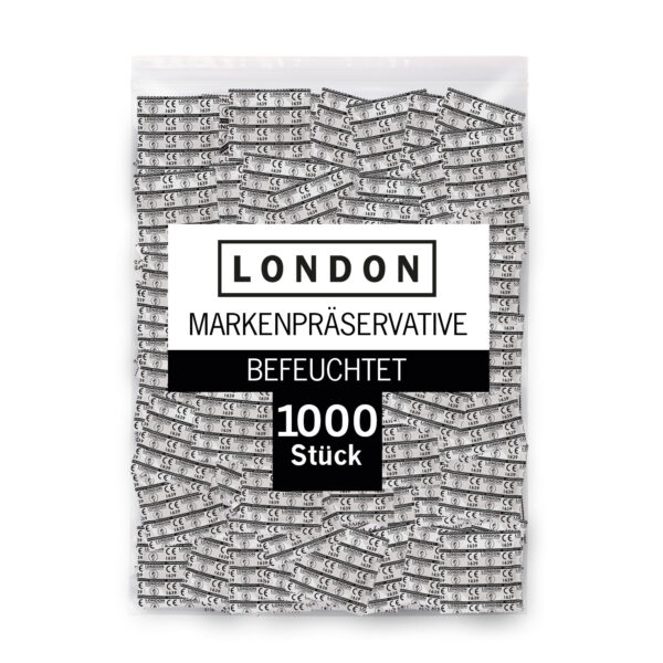 London Q600 Extra Feucht Kondome – 1000 Stück