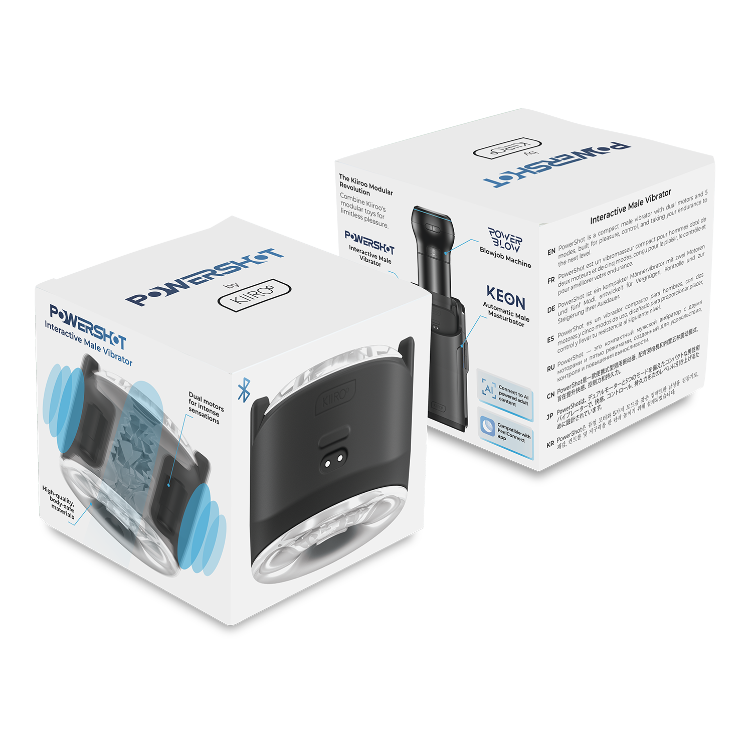 11527 08 Kiiroo Powershot Interaktiver Männervibrator – Bild 5