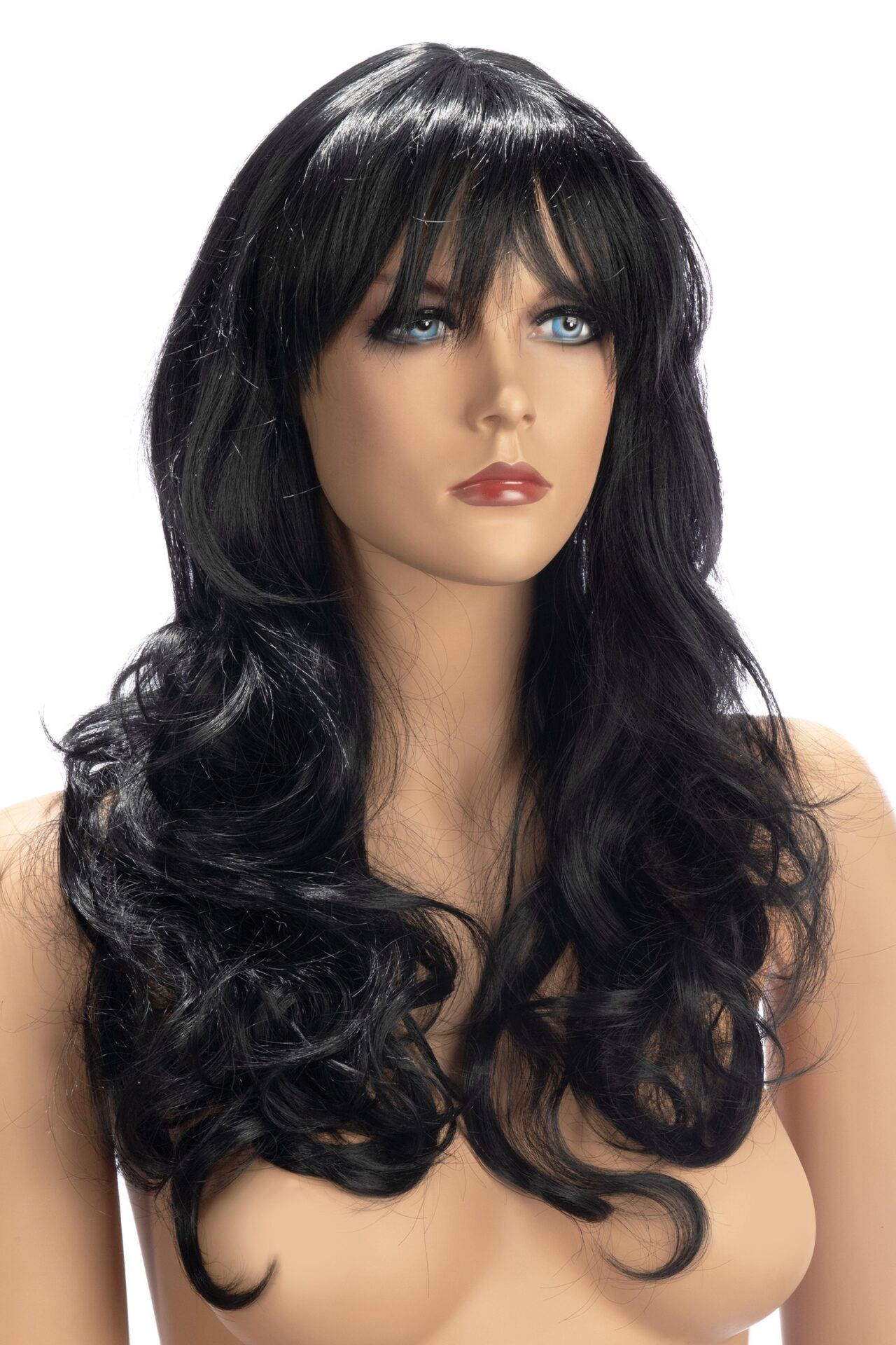 0 7 World Wigs Zara Lange Gewellte Brünette Perücke