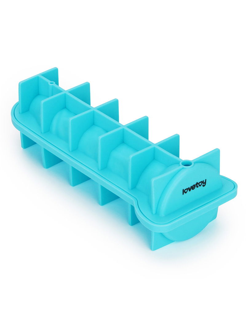 10163 09 Lovetoy Silikon Eiswürfelform Realistischer Penis – Bild 5