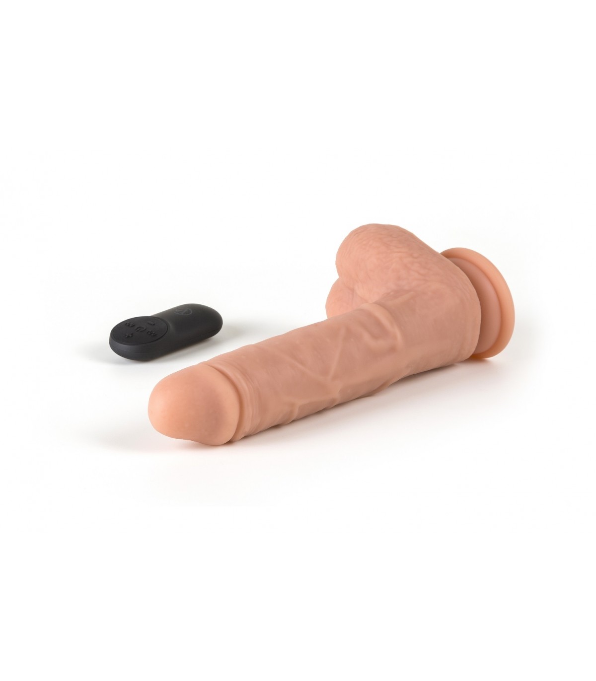 5 4 Virgite Realistischer Vibrator Und Rotator "R9" 19cm Mit Fernbedienung – Bild 2