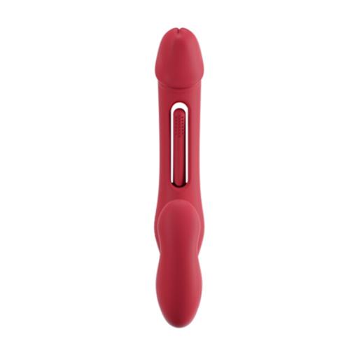 116913 red 2 Honey Play Box Appgesteuerter Paarvibrator ohne Gurt Rot – Bild 3