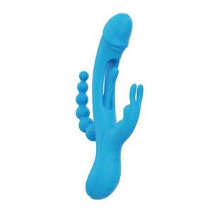 116915 blue 7 neue erotik artikel Honey Play Box Trilux Rabbit Vibrator Blue