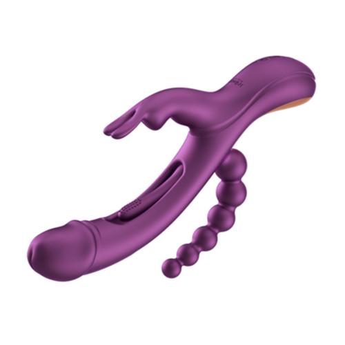 116915 purple 3 Honey Play Box Trilux Rabbit Vibrator Violett – Bild 3
