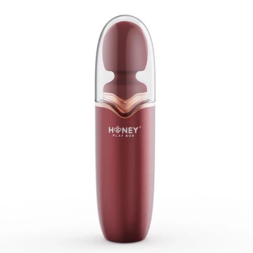 121200 red 5 Honey Play Box Stormi Heiz-Wandvibrator Rot