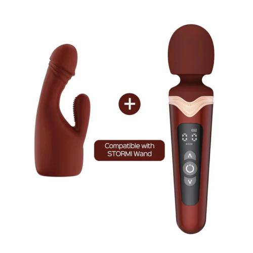 121200 red 9 Honey Play Box Stormi Heiz-Wandvibrator Rot – Bild 2