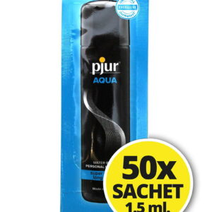Pjur Aqua – Gleitgel auf Wasserbasis – 50 Beutel à 1.5 ml