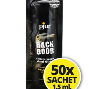 Pjur Back Door – Gleitmittel auf Silikonbasis – 50 Sachets à 1.5 ml