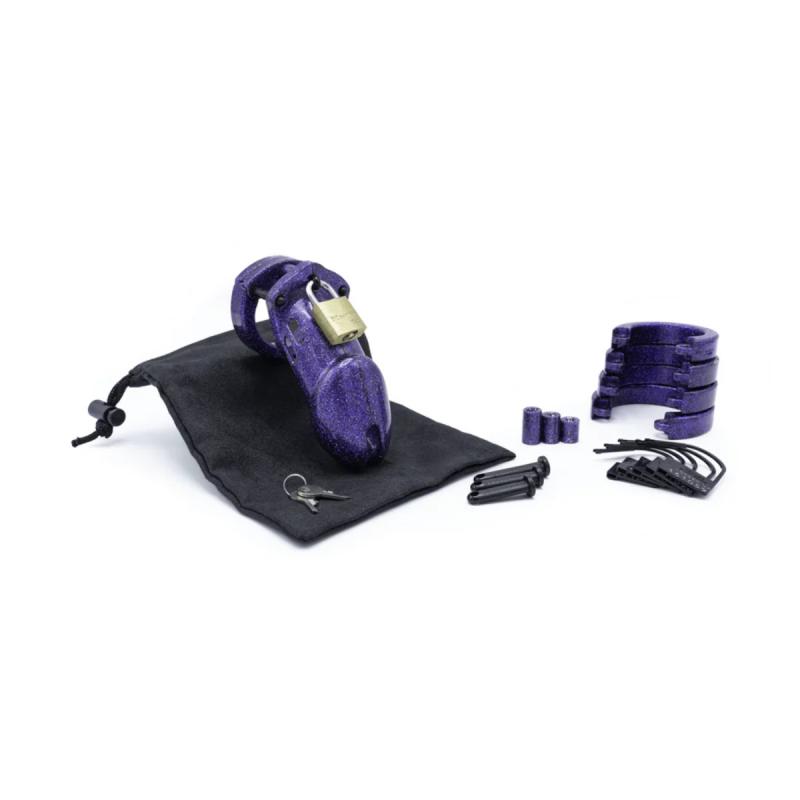 120788 purple 3 CB-X – CB-6000 Keuschheits-Kit – Glitter Lila – Bild 3