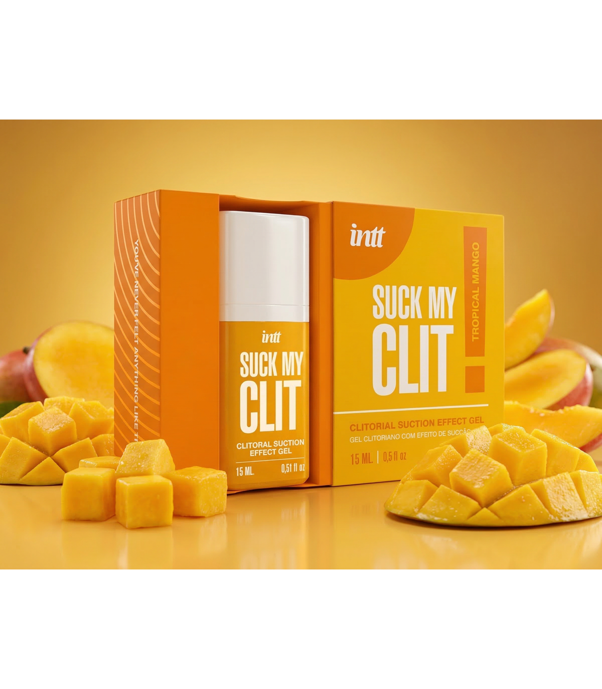 3 Intt Suck my clit Tropical Mango 15ml – Bild 4