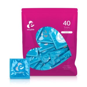 EasyGlide Extra dünne Kondome (40 Stück)