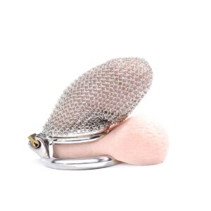 Kiotos Steel Mesh Chastity Cage L