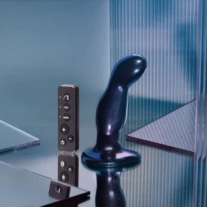 Strap-On-Me Fingering & Vibrating Dildo Blue (M)