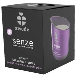 Swede Senze Divinity Massage Candle Grapefruit Palmarosa Petitgrain