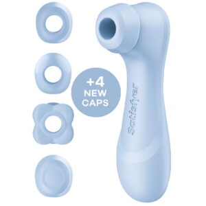Satisfyer Pro 2 Generation 4 – Double Air Pulse Vibrator (with App Control) – Serene Blue