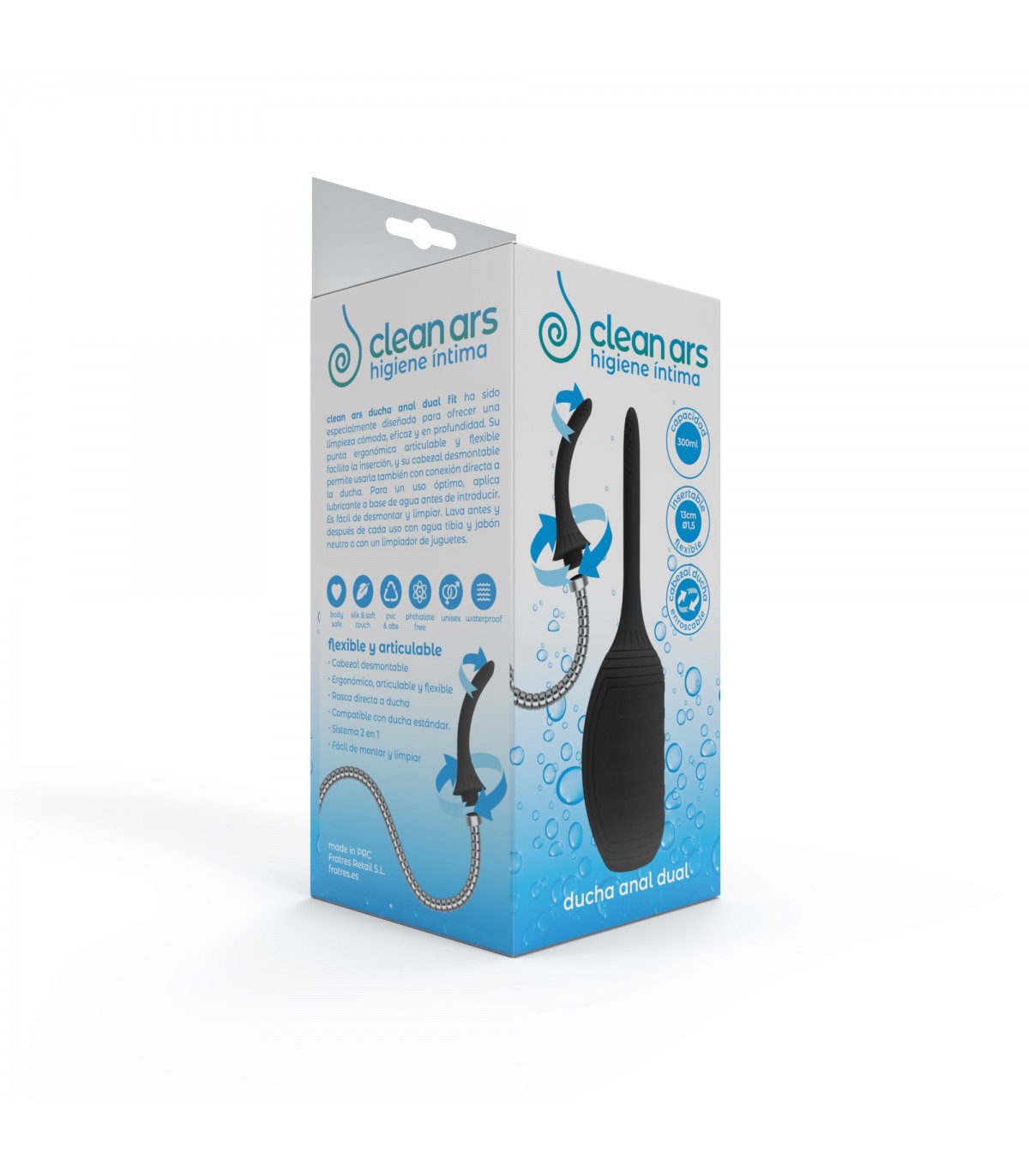 7 Body Ars Dual Fit Analdusche (300 ml) – Bild 5